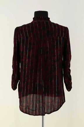 Blouse Ba&Sh Bordeaux en Viscose