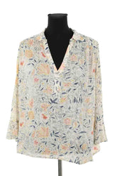 Blouse Ba&Sh Ecru en Viscose, taille L - Seconde Main