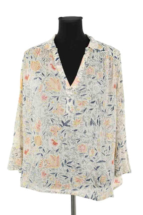Blouse Ba&Sh Ecru en Viscose, taille L - Seconde Main