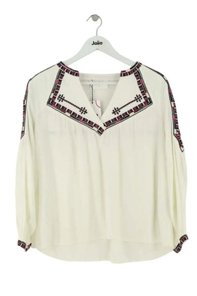 Blouse Ba&Sh Ecru en Viscose, taille S - Seconde Main