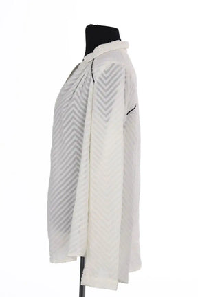 Blouse Ba&Sh Iceberg Ecru en Synthétique