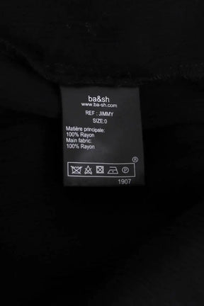 Blouse Ba&Sh Jimmy Noir en Synthétique