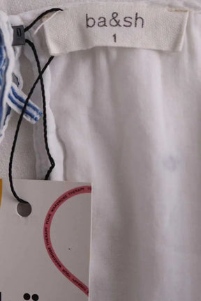 Blouse Ba&Sh Manon Blanc en Coton