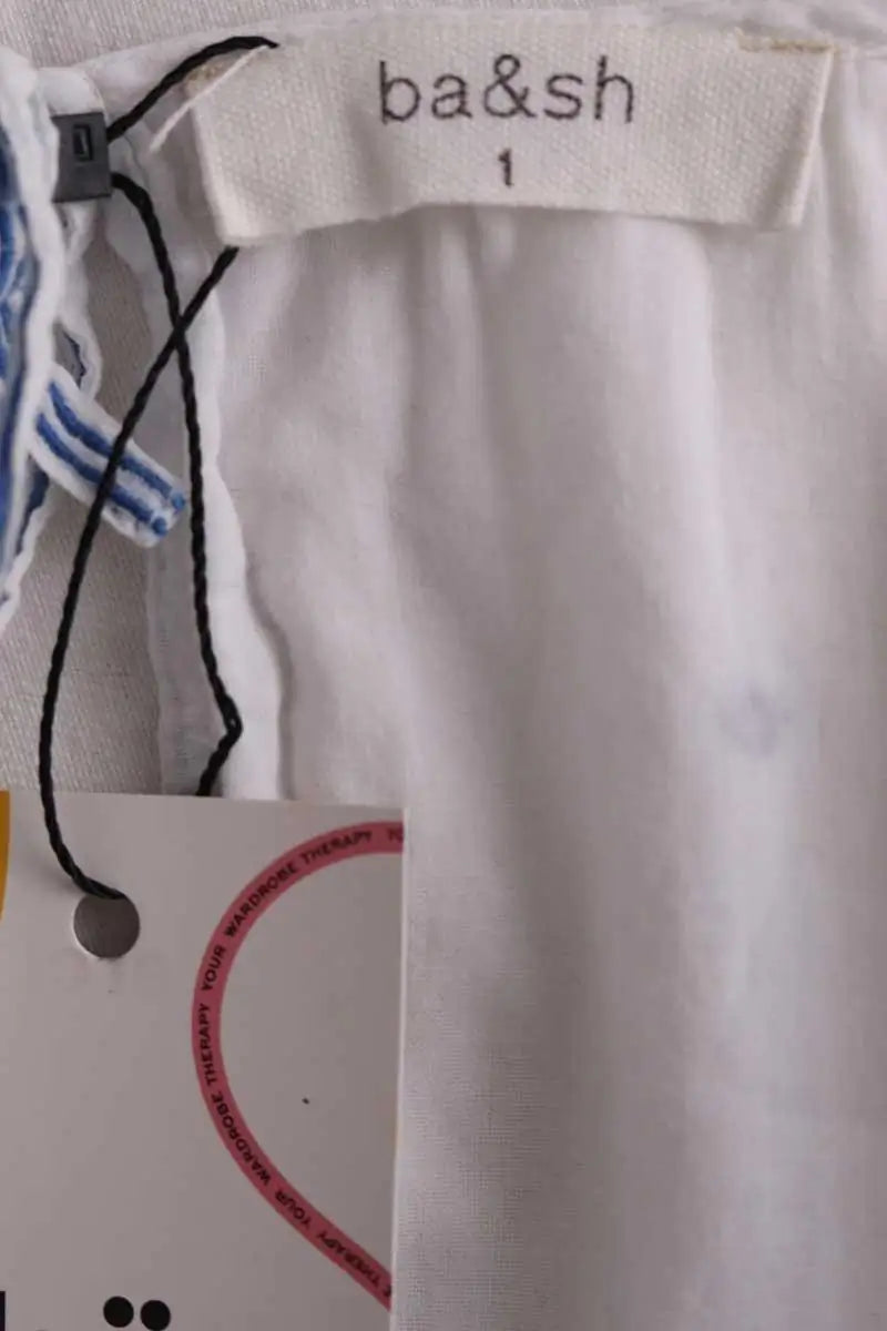 Blouse Ba&Sh Manon Blanc en Coton