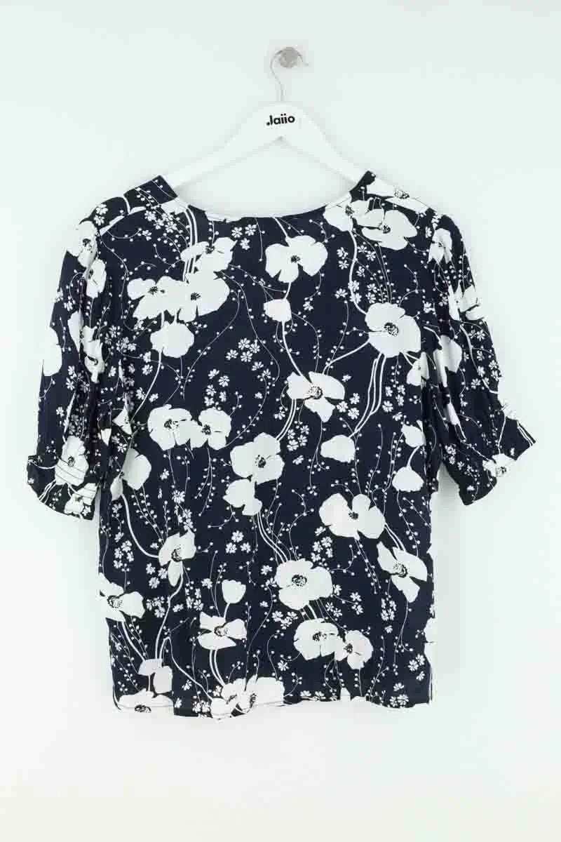 Blouse Ba&Sh Marine en Synthétique