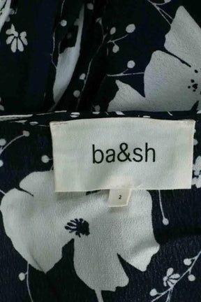 Blouse Ba&Sh Marine en Synthétique