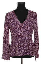 Blouse Bash Marron en Viscose, taille M - Seconde Main