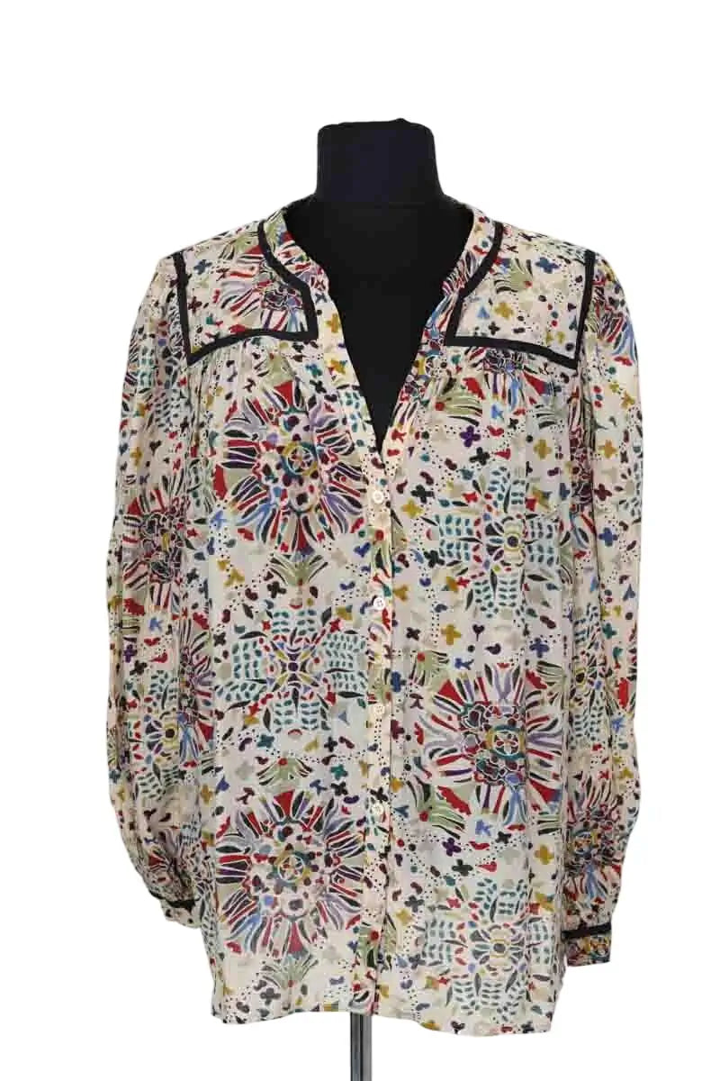 Blouse Ba&Sh Multicolore en Viscose, taille XL - Seconde Main