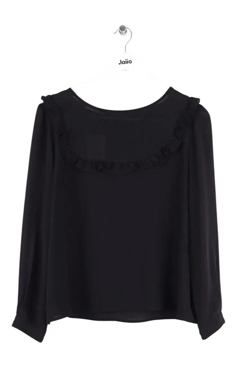 Blouse Ba&Sh Noir en Synthétique, taille M - Seconde Main