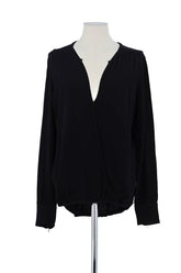 Blouse Bash Noir en Viscose, taille L - Seconde Main