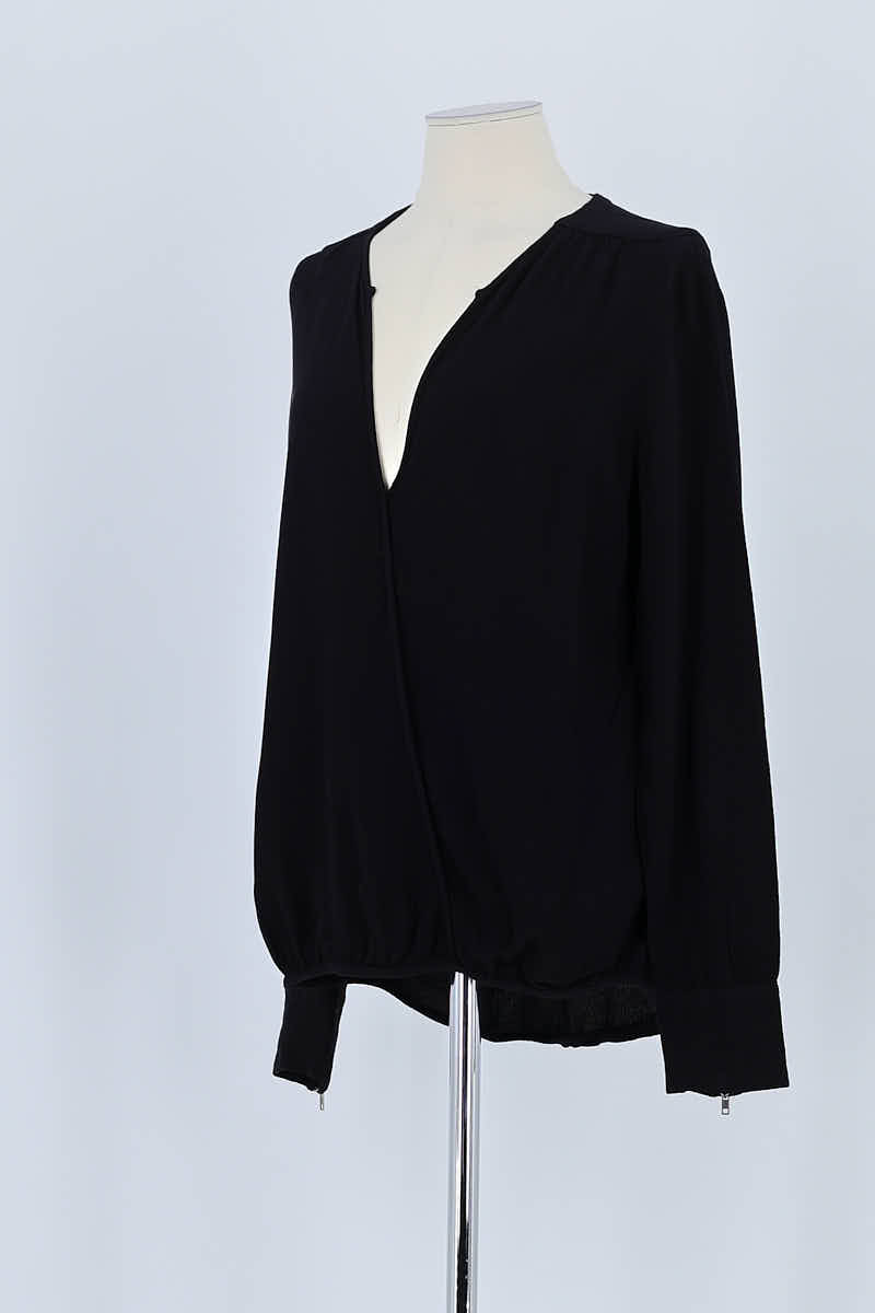 Blouse Bash Noir en Viscose