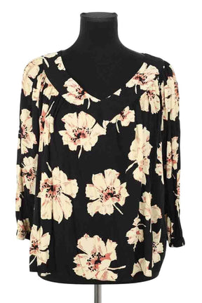 Blouse Bash Noir en Viscose, taille M - Seconde Main