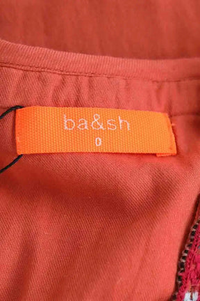 Blouse Ba&Sh Orange en Coton