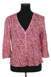 Blouse Bash Rose en Viscose, taille M - Seconde Main