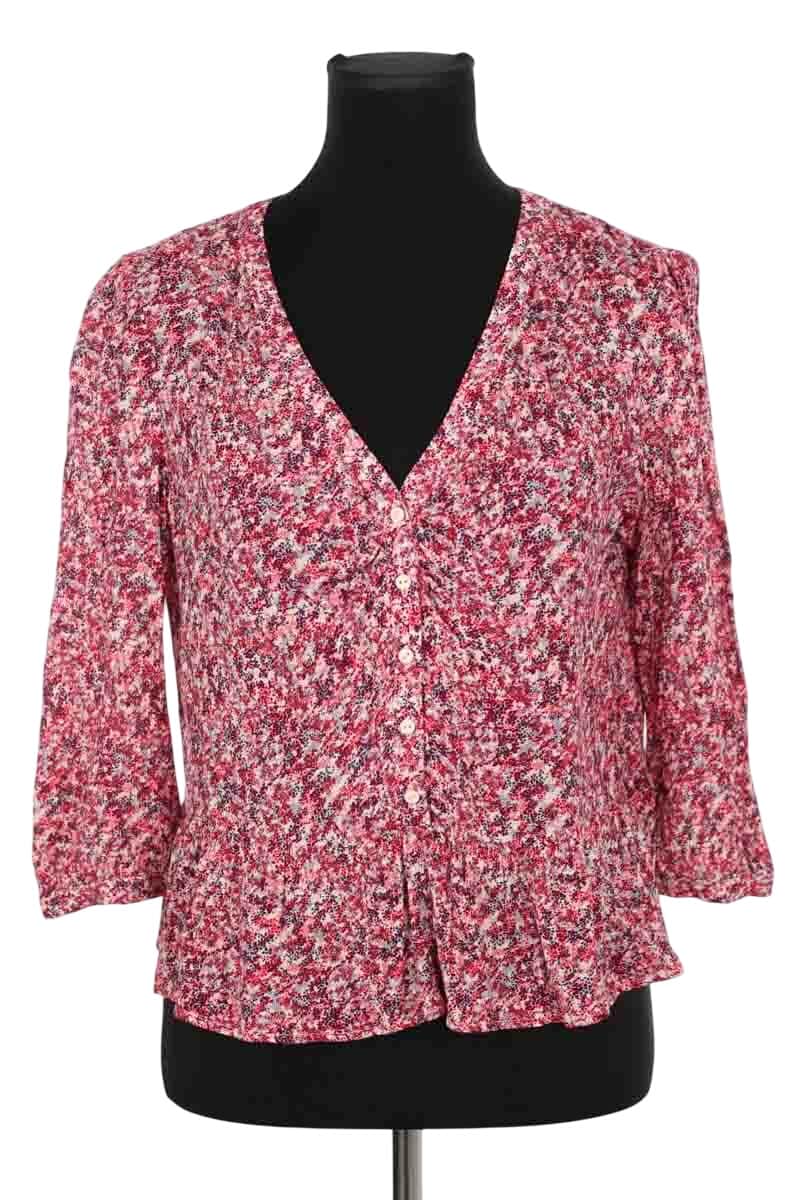 Blouse Bash Rose en Viscose, taille M - Seconde Main