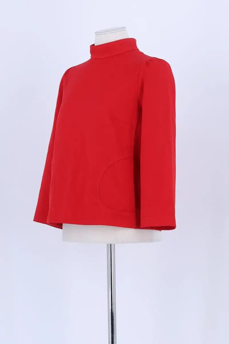 Blouse Ba&Sh Rouge en Coton