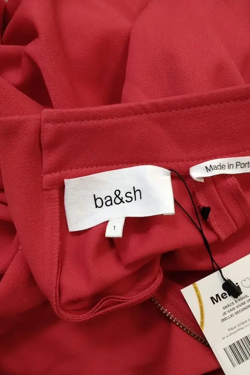 Blouse Ba&Sh Rouge en Coton