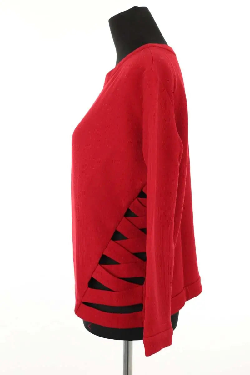 Blouse Bash Rouge en Polyester