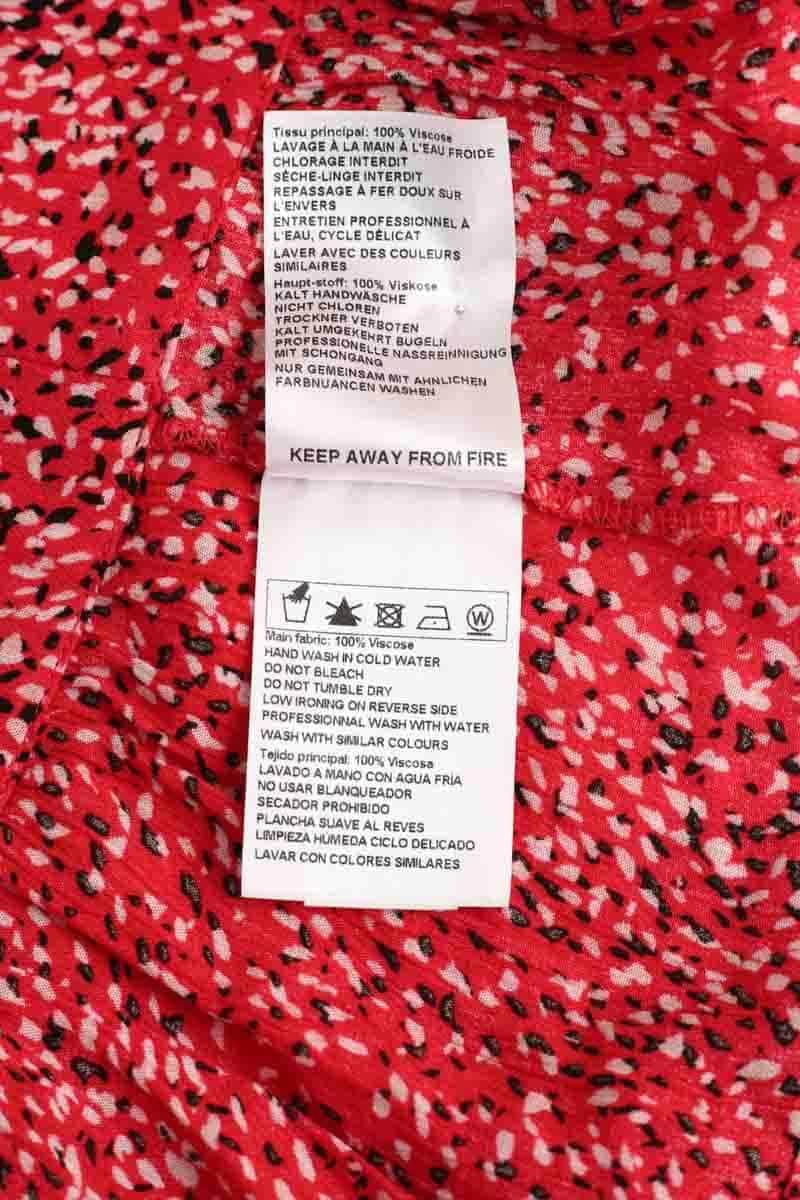 Blouse Bash Rouge en Viscose