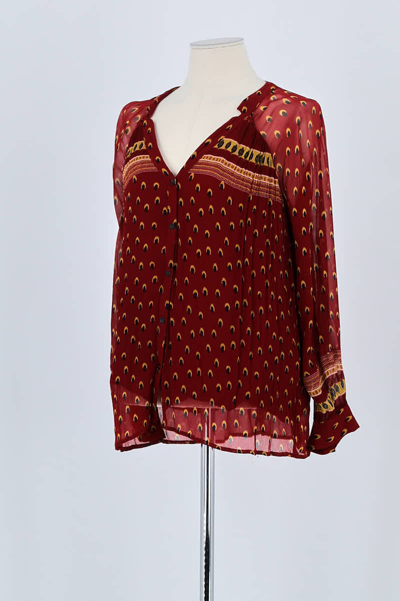Blouse Bash Rouge en Viscose