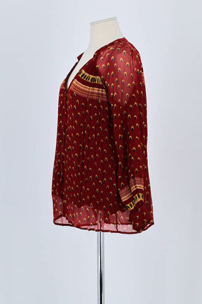 Blouse Bash Rouge en Viscose