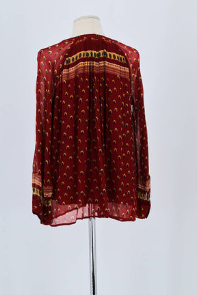 Blouse Bash Rouge en Viscose