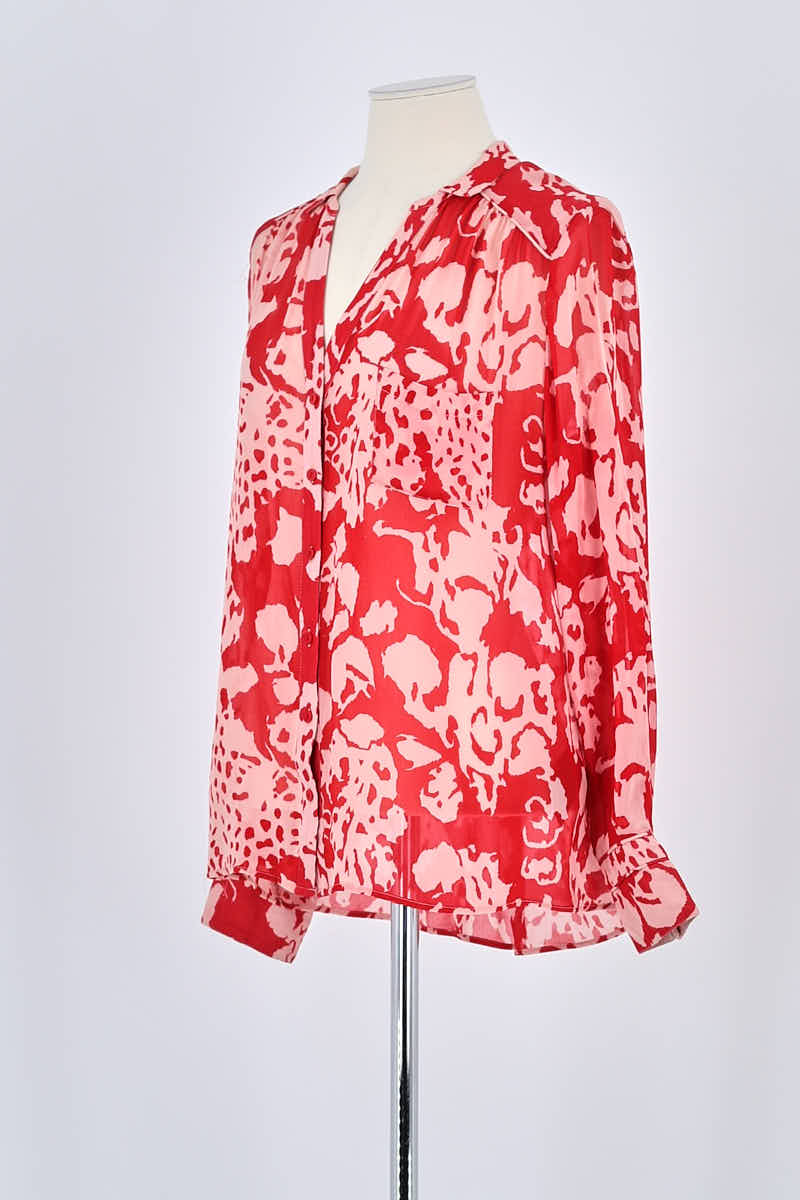 Blouse Bash Rouge en Viscose