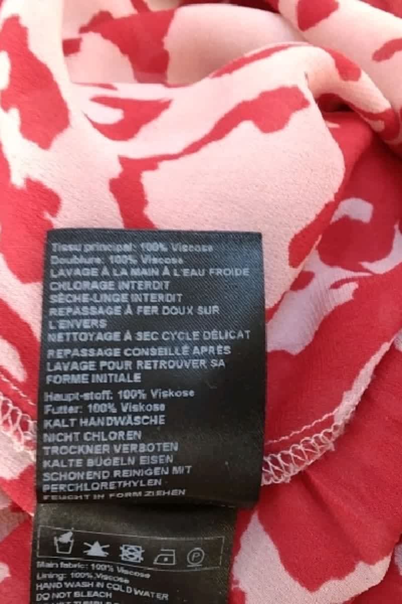 Blouse Bash Rouge en Viscose