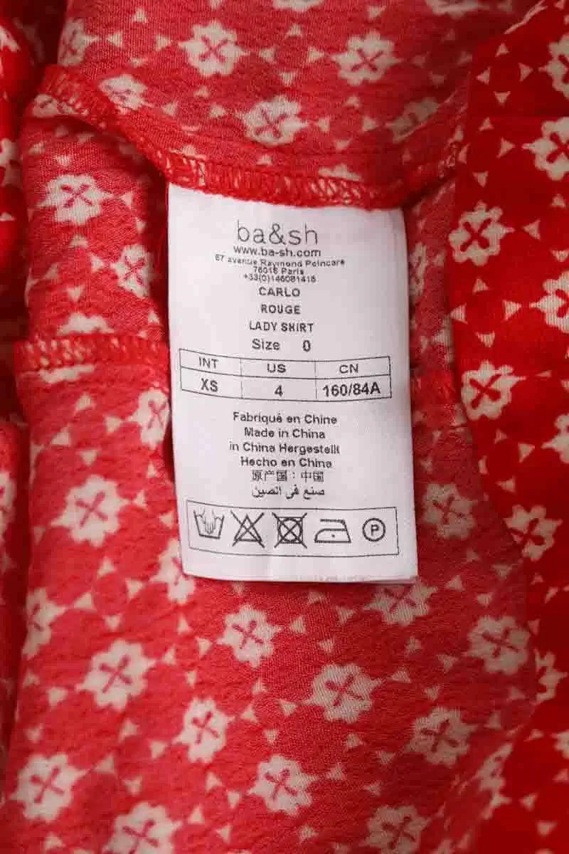 Blouse Ba&Sh Rouge en Viscose
