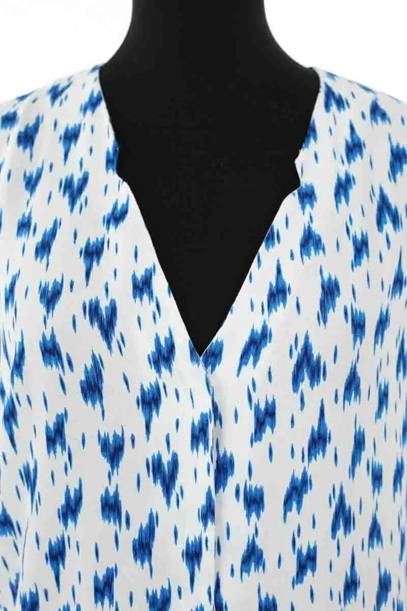 Blouse Ba&Sh Sacha Bleu en Viscose