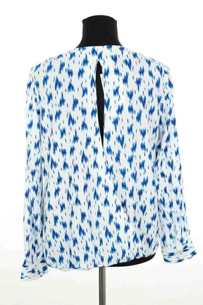 Blouse Ba&Sh Sacha Bleu en Viscose