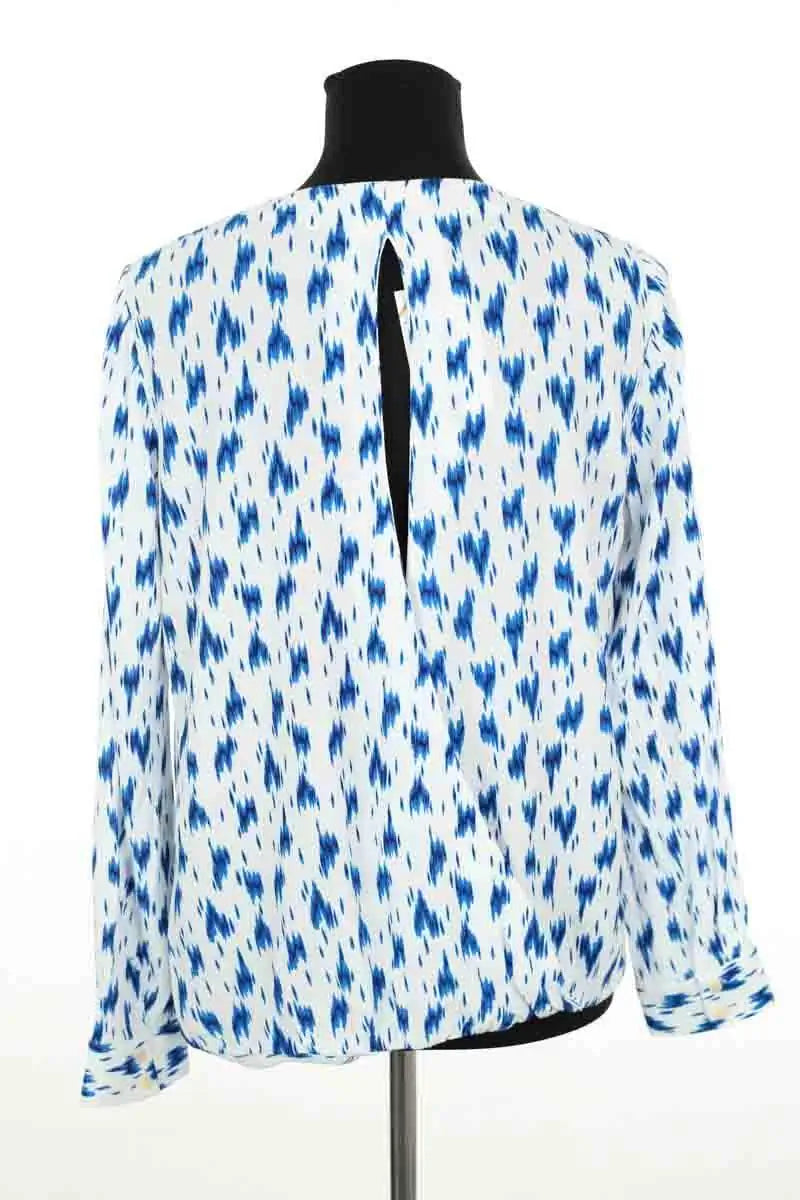 Blouse Ba&Sh Sacha Bleu en Viscose