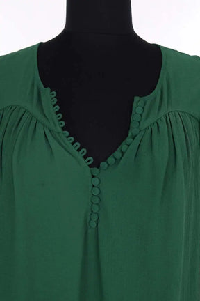 Blouse Ba&Sh Saskia Vert en Synthétique