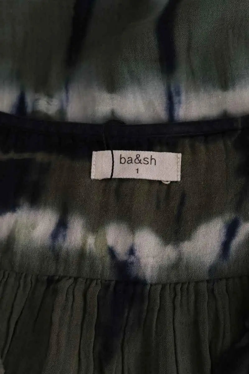 Blouse Ba&Sh Vert en Coton
