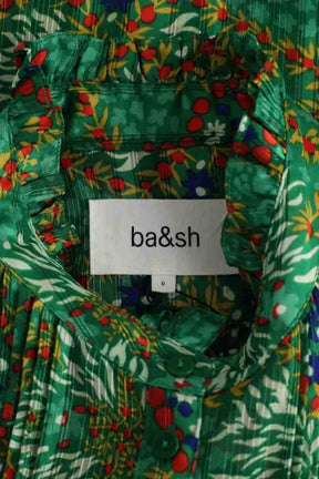 Blouse Ba&Sh Vert en Polyester