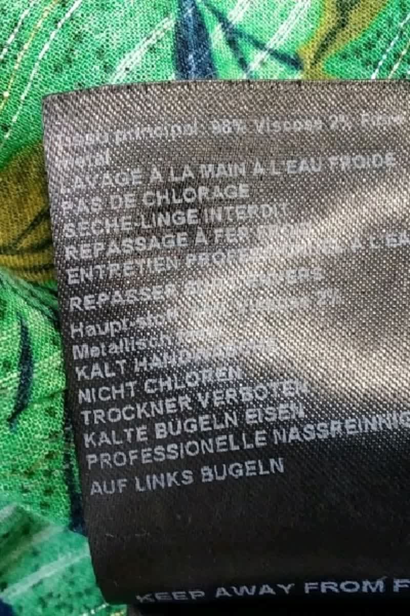 Blouse Bash Vert en Viscose