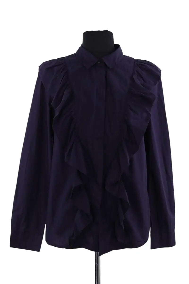 Blouse Ba&Sh Violet en Coton, taille S - Seconde Main