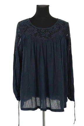 Blouse Berenice Bleu en Synthétique, taille S - Seconde Main
