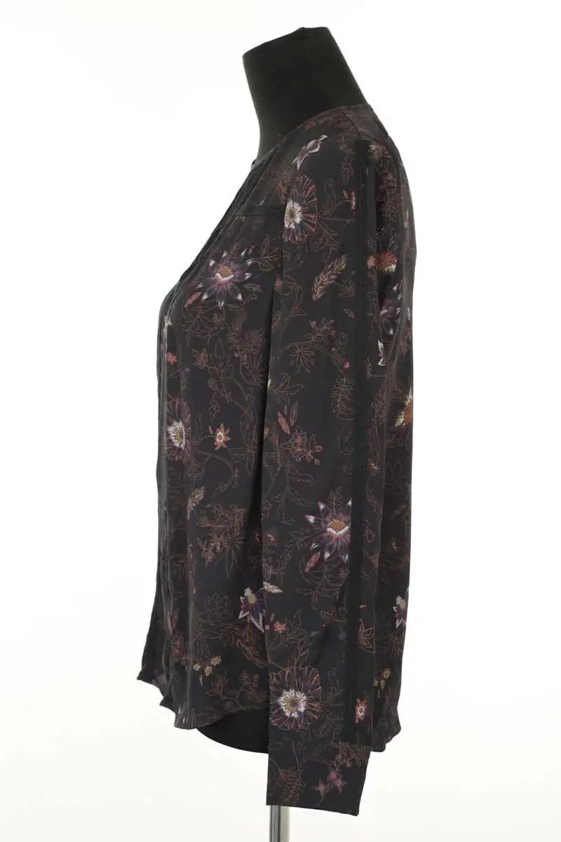 Blouse Berenice Noir en Synthétique