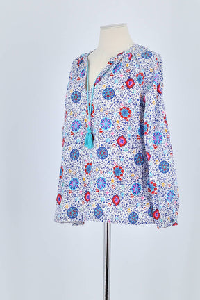 Blouse Boden Blanc en Coton