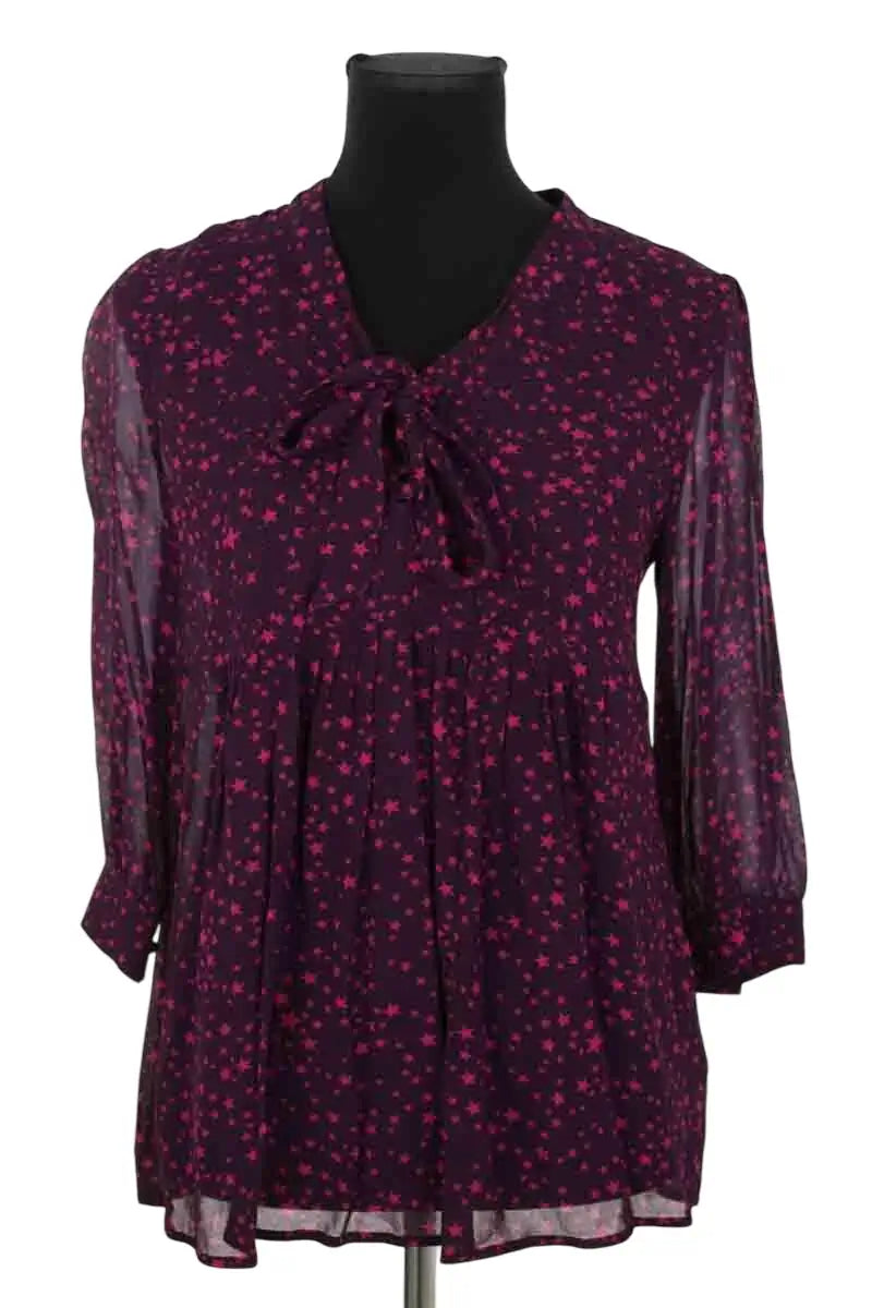 Blouse Boden Violet en Viscose, taille XS - Seconde Main