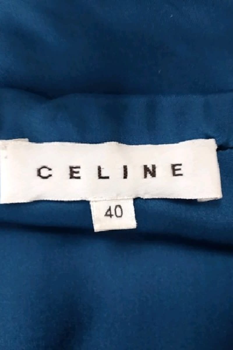 Blouse Celine Bleu en Soie