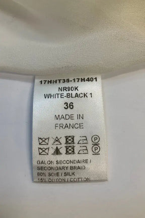 Blouse Chloé Blanc en Soie