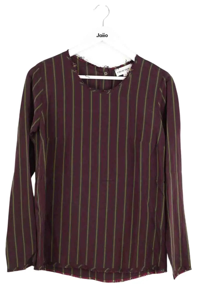 Blouse Chloé Stora Bordeaux en Coton, taille XS - Seconde Main