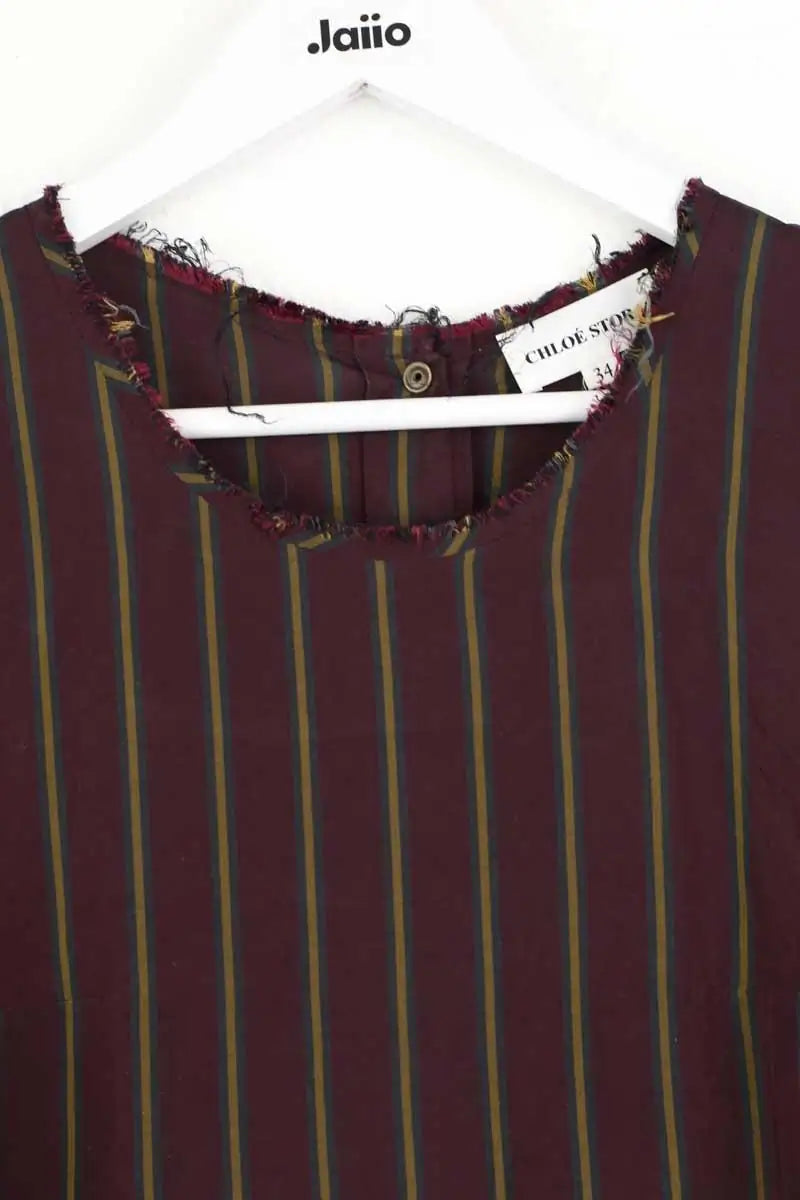 Blouse Chloé Stora Bordeaux en Coton