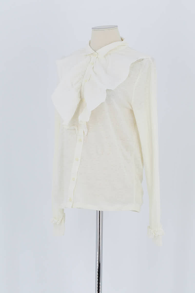 Blouse Claudie Pierlot Blanc en Lin