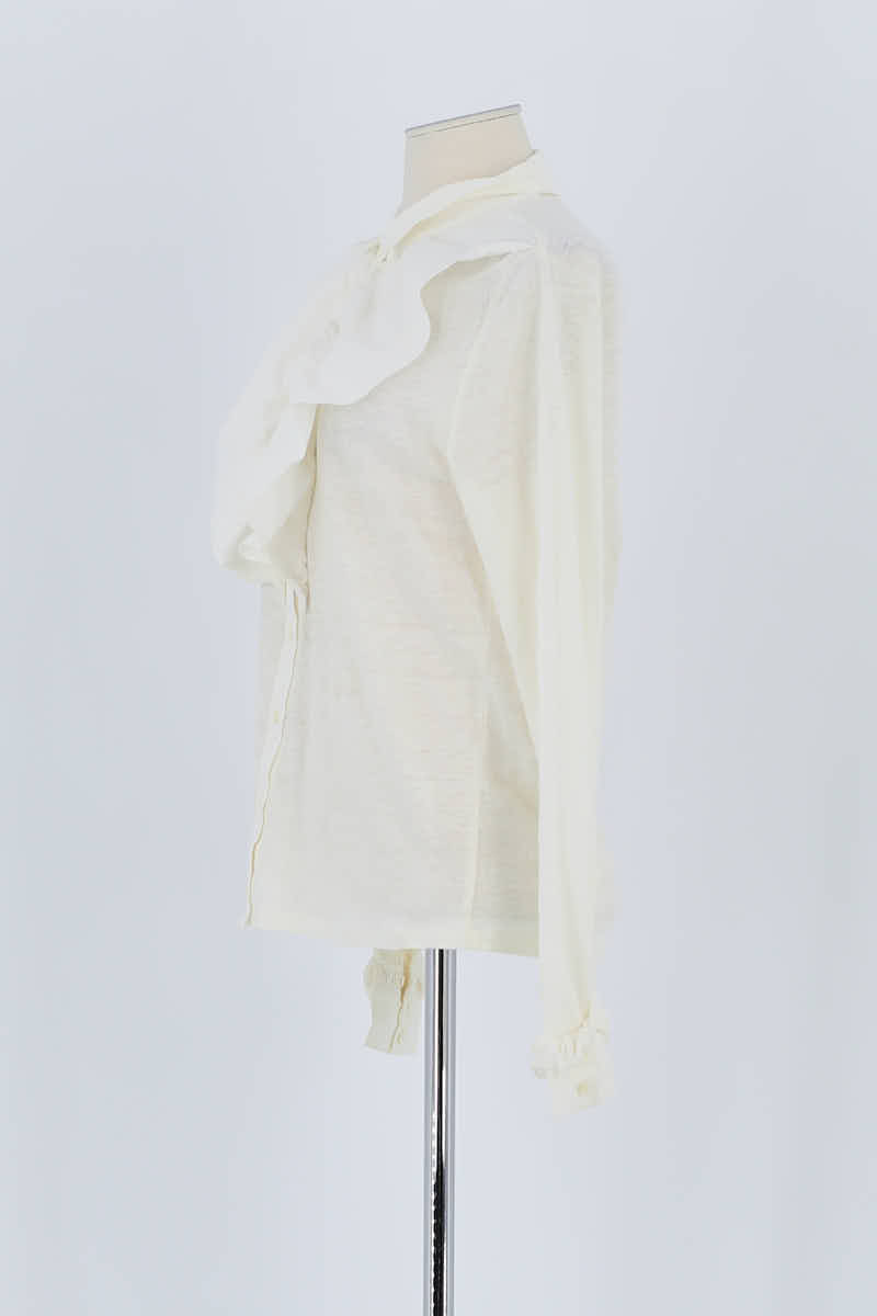Blouse Claudie Pierlot Blanc en Lin