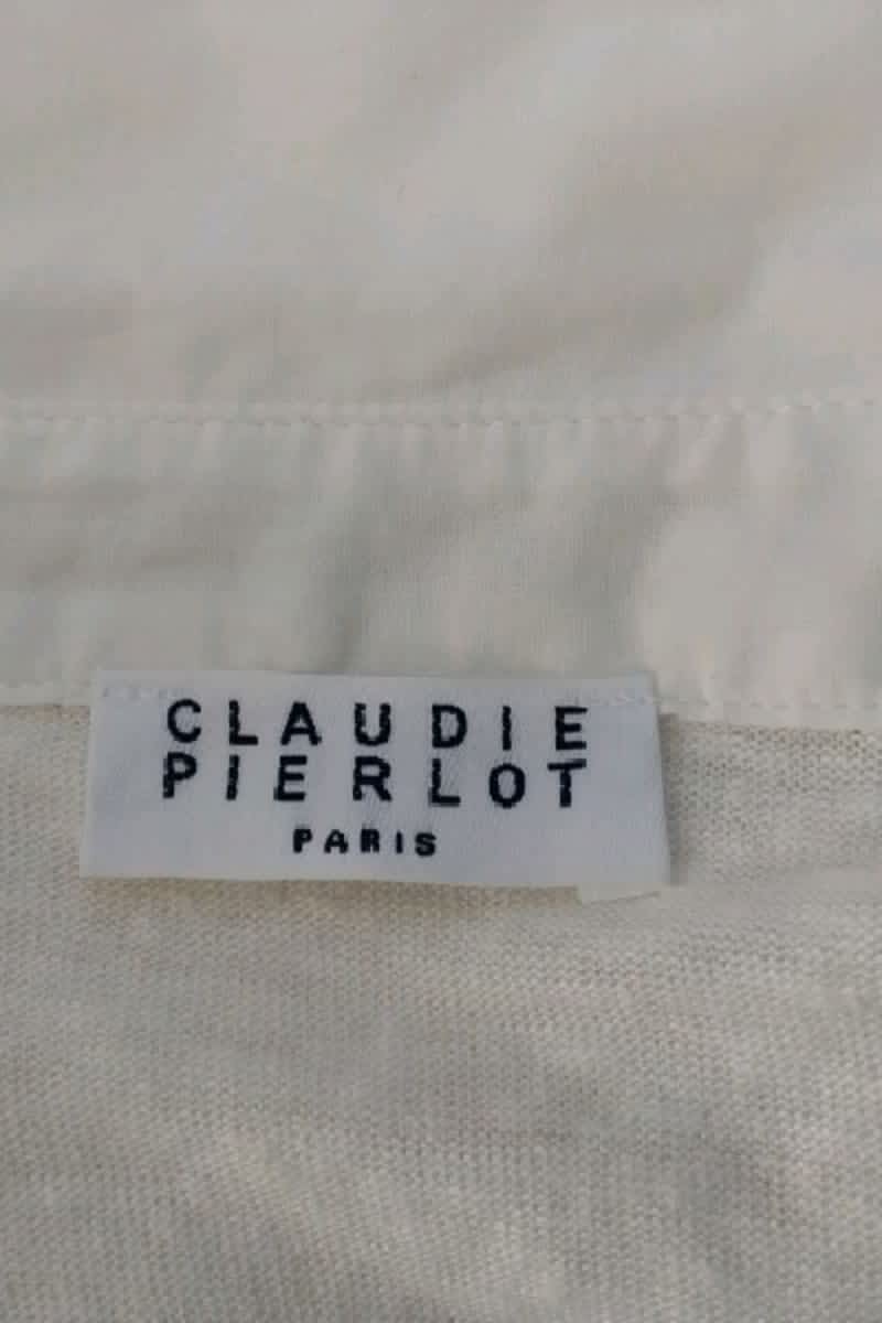 Blouse Claudie Pierlot Blanc en Lin
