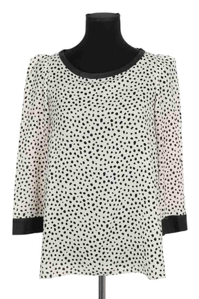 Blouse Claudie Pierlot Blanc en Polyester, taille L - Seconde Main