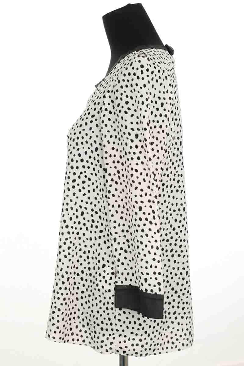 Blouse Claudie Pierlot Blanc en Polyester